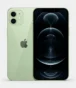 Green iPhone 12 mini front view at SHAPPLE